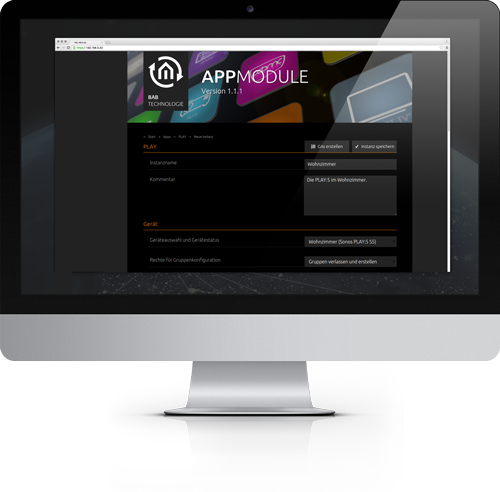 APP MODULE Configuration